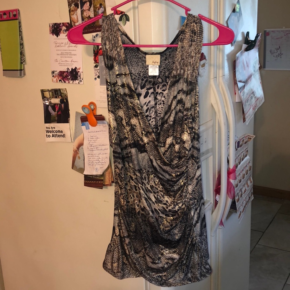 DAYTRIP animal print tank top